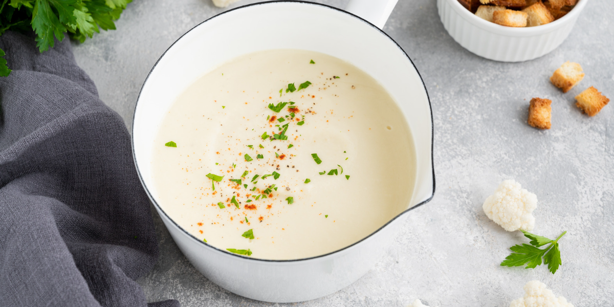 Roasted Cauliflower Soup