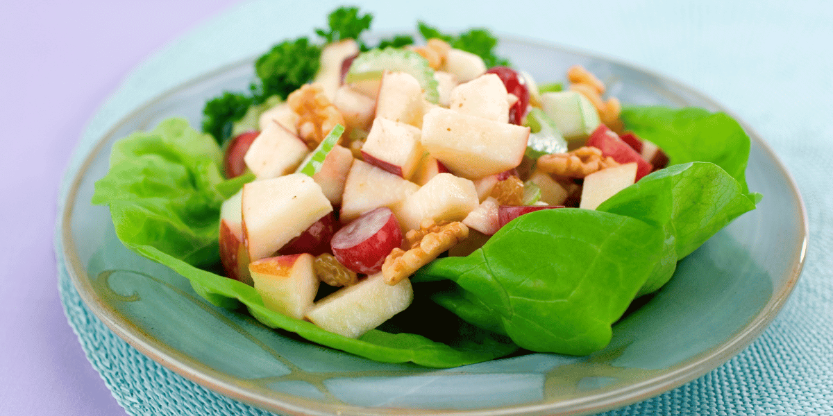 Paleo Waldorf Salad Lettuce Wraps